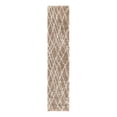 thumbnail image 5 of Unique Loom Soft Touch Shag Collection Area Rug - Dora (2' 7" x 13' 1" Runner Khaki/Ivory), 5 of 7
