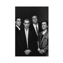 Vintage Poster Goodfellas Movie Poster Mafia Gangster Poster Vintage Canvas Posters Paintings Wall Art For Home Decor Bathroom Office Unframe