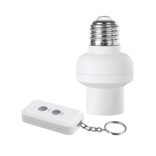 Enchufe de bombilla inalámbrico con mando a distancia DEWENWILS E26/E27