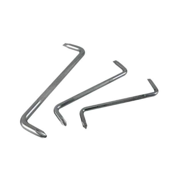 Juego de 3 destornilladores , mini llave resistente a impactos, destornillador Phillips de punta plana para ensamblaje de muebles