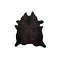 thumbnail image 2 of HomeRoots 293167 0.25 x 6 x 7 in. Geneva Cowhide Rug  Black, 2 of 4