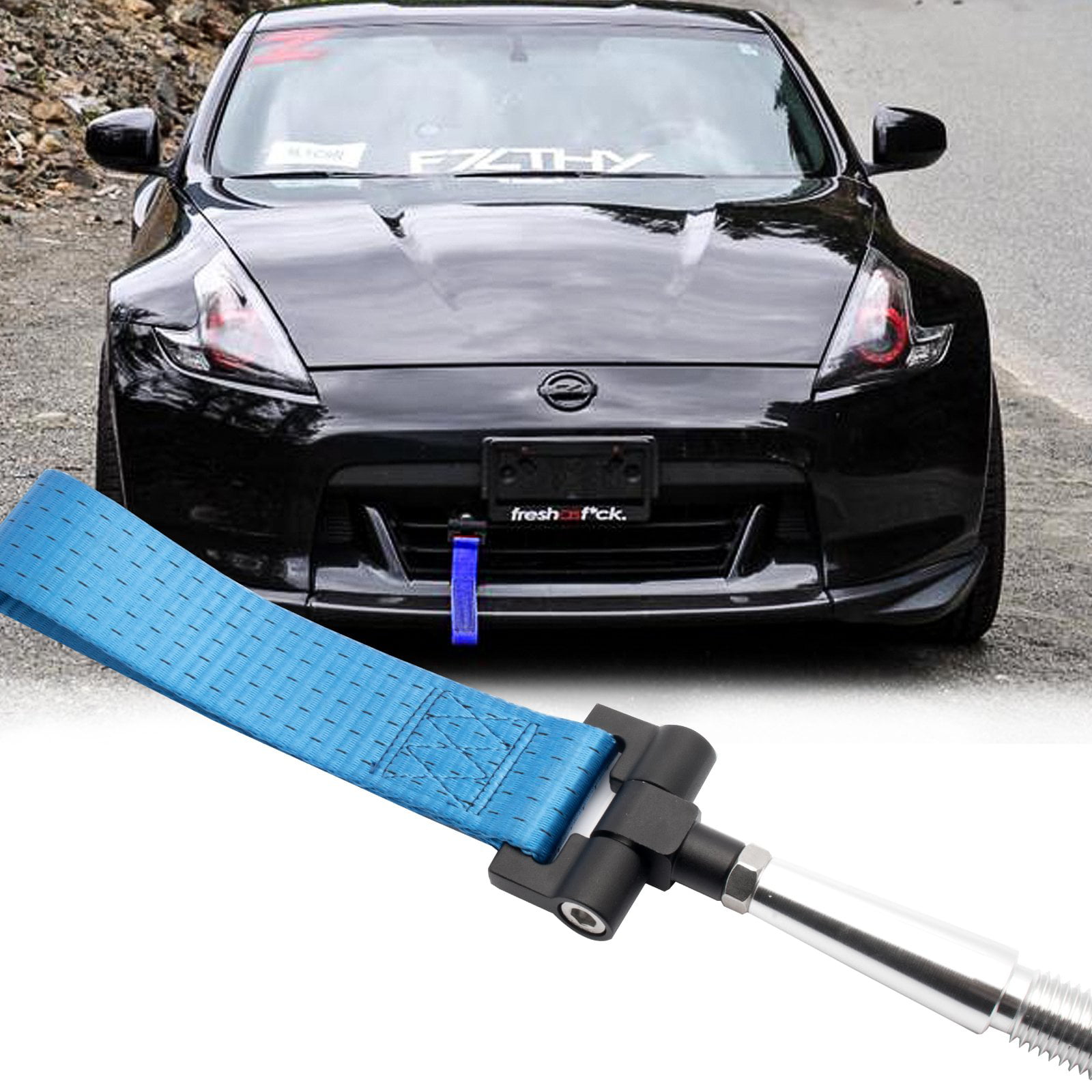 Xotic Tech Blue Track Racing Style Towing Strap Tow Argentina