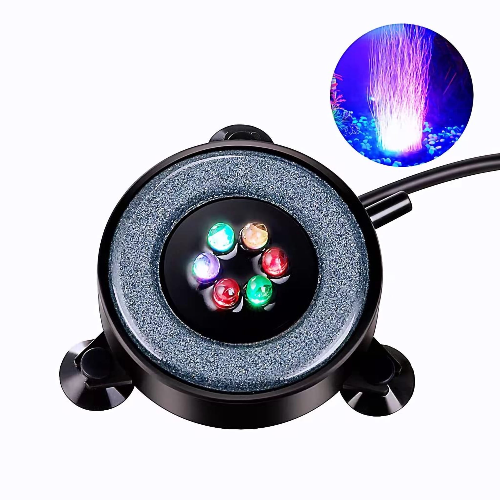 aquarium air pump with led lights