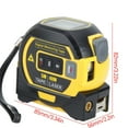 thumbnail image 2 of WEGFTDUOP 3-in-1 Rangefinder, 5m Tape Measure & 40m Laser, ABS+TPR+Manganese Steel Material, High-Precision Measuring Instrument for Indoor Outdoor Construction Renovation, 2 of 3
