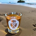 thumbnail image 4 of 2oz Four Horsemen WAR Shot Glass, 4 of 8
