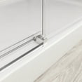 thumbnail image 7 of Delta Sdes860-R Commix 76" High X 60" Wide Sliding Frameless Shower Door - Chrome, 7 of 7