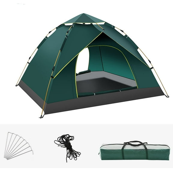 Beiled 2-4Person Camping Tent , Easy Setup Outdoor Tents Water Resistant Ultraviolet Protecting Lightweight Portable for Family Backpacking Camping Hiking Traveling