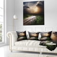 thumbnail image 4 of Designart 18" x 18" Green Polyester Throw Pillow, 4 of 5