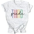 thumbnail image 2 of Third Grade T-Shirt for Women 3rd Grade Teacher Shirt Teacher Appreciation Short Sleeve Shirt Teacher Gift Tee, 2 of 4