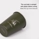 thumbnail image 4 of Shinetrip 4 tazas de acero inoxidable para exteriores, para acampar, barbacoa, vino, cerveza, verde militar Likrtyny Deportes al aire libre Salida diaria Juego de fiesta, 4 of 7