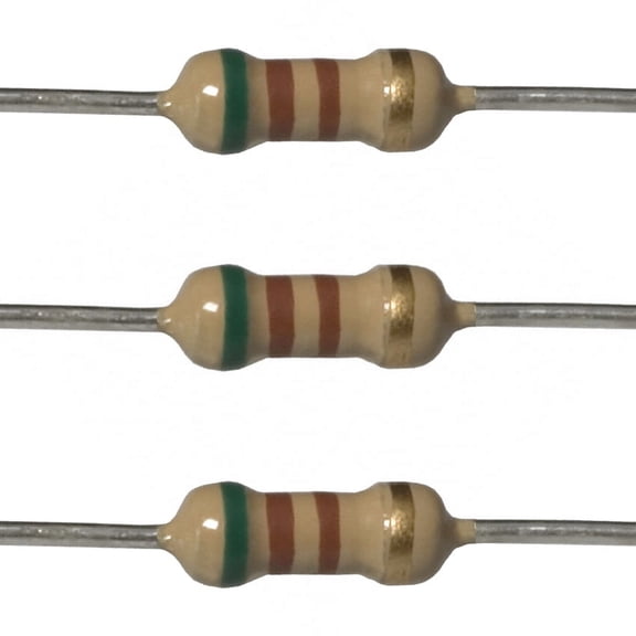 E-Projects 25EP514510R 510 Ohm Resistors, 1/4 W, 5% (Pack of 25)