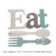 thumbnail image 5 of Toystoory 3 unids/set tenedor y cuchara colgante decoración de pared cocina comer signo hogar interior comedor comer placa decorativa colgante, 5 of 6
