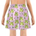 thumbnail image 5 of joogoo Cute Frogs Bees Boys Swim Trunks Beach Swimsuit Shorts Boxer 7Y, 5 of 8
