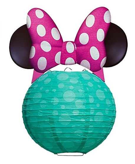 American Greetings Minnie Mouse Party Supplies, Paper Lantern Decorations, 3-Count