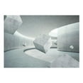 thumbnail image 3 of Tiptophomedecor 3D Illusion Wallpaper Wall Mural - Geometry Of The Cube, 3 of 4