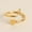 A, variant on Gold Initial Rings for Women Non Tarnish Heart Initial Stackable Rings Adjustable Pinky Rings for Women Cute Dainty Alphabet Capital Letter Rings Jewerly Gift