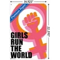 thumbnail image 3 of Girls Run The World! Wall Poster with Push Pins, 14.725" x 22.375", 3 of 3