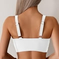 thumbnail image 4 of Women Lace Up Swimwear Tops Underwire Full Coverage Bikini Top Push Up Swim Crop Top Tie Back Bathing Suit Tops D Cup Swimsuits Swim Suit Tops for Juniors Swimming Suits for Boys 13 Years Non Binary, 4 of 6