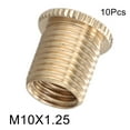 thumbnail image 5 of 10 Pack Aluminum Gear Shift Knob Thread Adapter Nuts Insert Set M10x1.25, 5 of 11
