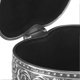 thumbnail image 3 of Metal Heart Shape Jewelry Box Alloy Vintage Heart Trinket Box Lightweight Heart Trinket Organizer for Brooch Rings Earrings Antique Silver, 3 of 3