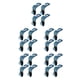 thumbnail image 3 of Riwesomey 4 Uds. Gancho de plástico para reposacabezas de automóvil, soporte colgante para teléfono móvil, azul Azul 5piezas Riwesomey CBP254221, 3 of 4