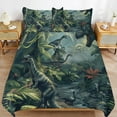 thumbnail image 2 of Jurassic Dinosaur Bedding Set with Zipper Closure for Girls & Boys, 2 of 6