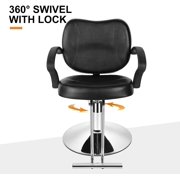 Artist Hand Hydraulic Black Salon Barber Chair Hair Stylist Beauty