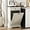 Antique White and Black, variant on Tilt Out Trash Can Cabinet, 13 Gallon Freestanding Trash Cabinet, Wooden Recycling Cabinet with Hideaway Drawer, Hidden Trash Can Cabinet for Kitchen Living Room, (Antique White and Black)