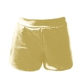 thumbnail image 5 of Clearance Sale 2025 Intimates Ladies Leather Shorts Multi Colored High Waisted Stretch Casual Shorts, 5 of 5