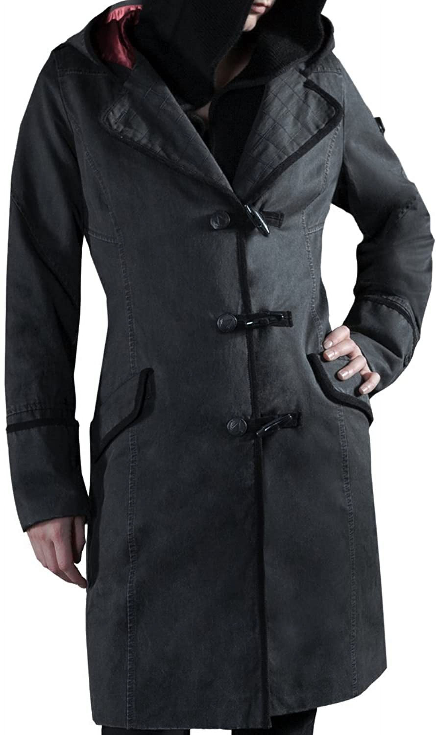Musterbrand GRAY Assassin's Creed Syndicate Evie Hooded Coat, US Small - image 2 of 5
