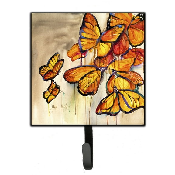 Carolines Treasures JMK1220SH4 Butterflies Leash or Key Holder 7Hx4.25W multicolor