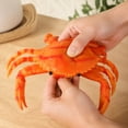 thumbnail image 5 of Realistic Crab Squishy Squeeze Sensory Fidget Item, Soft Rubber Inspired Novelty Sea Creature Desk Companion For Home School Travel, Party Favor, Birthday Holiday Gift For Adults, 5 of 5