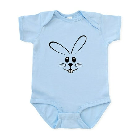 

CafePress - Rabbit Face Infant Bodysuit - Baby Light Bodysuit Size Newborn - 24 Months