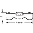 thumbnail image 2 of Nickel-Plated Double-Wing Flush Clips (6-pack), 2 of 2