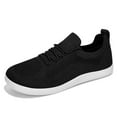 thumbnail image 2 of Men's Casual Shoes Couple Wide Toe Low Top Lace Up On Lightweight Athletic Walking Fitness Outdoor Sport Sneakers, 2 of 7
