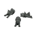 thumbnail image 3 of 2x3x Pies De Maceta Figuras De Animales Soporte De Plantas Para Oficinas Sala De Estar Al Aire Libre Gato Perezoso, 3 of 8