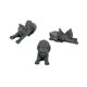 thumbnail image 2 of Soporte para plantas Colamx 3 piezas Gato perezoso, 2 of 8