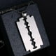 thumbnail image 3 of Collar de orgullo LGBT Zulema con colgante de acero titanio 20 pulgadas, 3 of 8