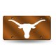 Plaque d'Immatriculation Laser Texas Longhorns Orange – image 1 sur 1