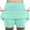 Mint Green, variant on ZACPNCV Girl's Skorts Tummy Control Skorts Dressy Casual High Waist Athletic Shorts Skirts Olive Green 5-6 Years