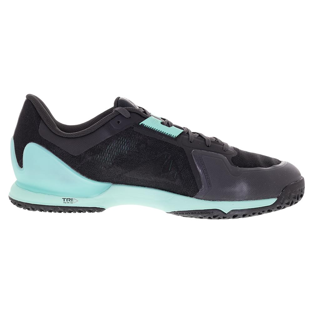 Head Men`s Sprint Pro 3.5 Tennis Shoes Black and Teal (  8   ) - image 4 of 5