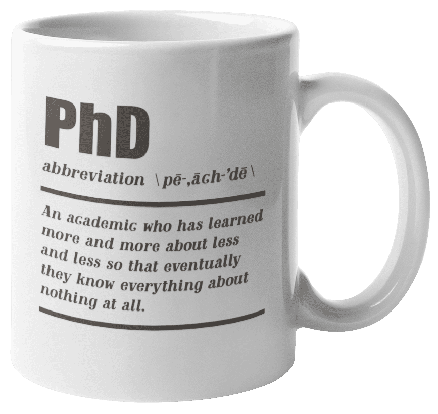 Decorative Writing Accountants Never Complain Printed Mug 