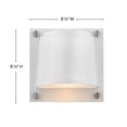 thumbnail image 2 of 20020SW-LL Hinkley Lighting Scout - 6W 1 LED Outdoor Small Wall Mount Lantern In Modern and Coastal Style made with Coastal Elements for Coastal, 2 of 6