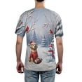 thumbnail image 5 of Hello Winter Golden Retriever Football Snowman Welcome Snowy Morning All Over Print 3D Shirt Unisex Merch Goldens Dog Lover Gifts Idea - 01012, 5 of 6