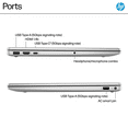 thumbnail image 2 of HP Newest 15.6" HD Touchscreen Laptop for Student & Business,Intel Core i3-1215U,8GB RAM,256GB SSD,Intel UHD Graphics,Bluetooth,Wi-Fi,Mouse,Windows 11 Home,Silver, 2 of 5