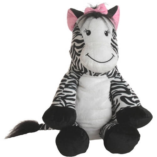 Character Cuddle Pillow, Zebra