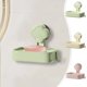 thumbnail image 1 of Caja de Jabón con Ventosa de Succión | Organizador de Baño Montado en Pared Sin Taladro | Estante de Drenaje Multicapa para Fregadero, Ducha, Lavandería | Plástico, Beige/Rosa/Verde, 1 of 6