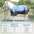 thumbnail image 6 of NAIZEA Horse Blanket for Real Horses, Waterproof Stable Horse Turnout Blanket for Winter, Durable and Warm Horse Cooler Horse Cover Horse Coat(75 Inch), 6 of 9