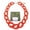 Red, variant on Statement Chunky Fashion Acrylic Beads Choker Cube Link Chain Necklace for Women Gifts (NK-10510-Red)