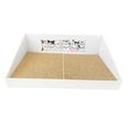 thumbnail image 3 of Almohadilla para Rascar Gatos con Caja Cojín para Mascotas Tablero Reciclado Nido Sofá Salón Cama Sofá Rascador para Gatos para Protección de Muebles, 3 of 8